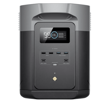 EcoFlow DELTA 2 Max 1900Wh Solar Generator for Home and Outdoor