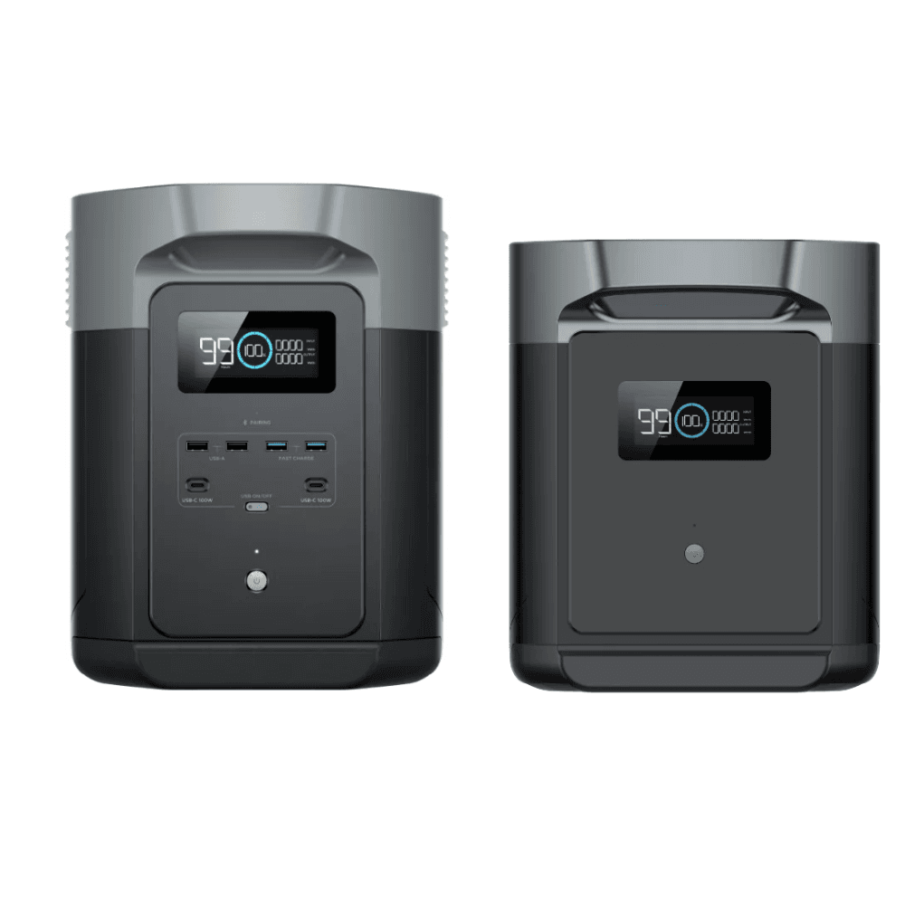 EcoFlow DELTA 2 Max 1900Wh Solar Generator for Home and Outdoor