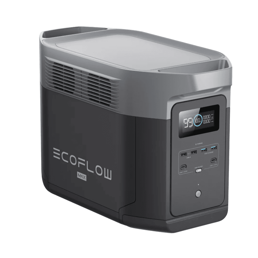 EcoFlow DELTA 2 Max 1900Wh Solar Generator for Home and Outdoor