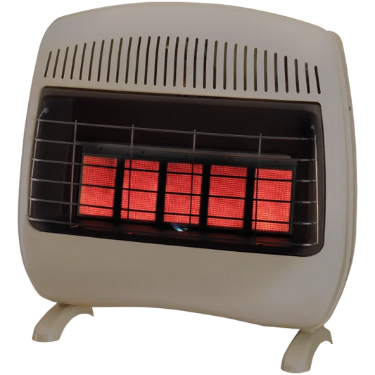 ProCom Reconditioned Dual Fuel Ventless Infrared Heater – 30,000 BTU, T-Stat Control – Model# MD5TPF-R