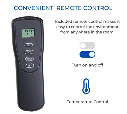 Duluth Forge Dual Fuel Ventless Gas Stove – 26,000 BTU, Remote Control,