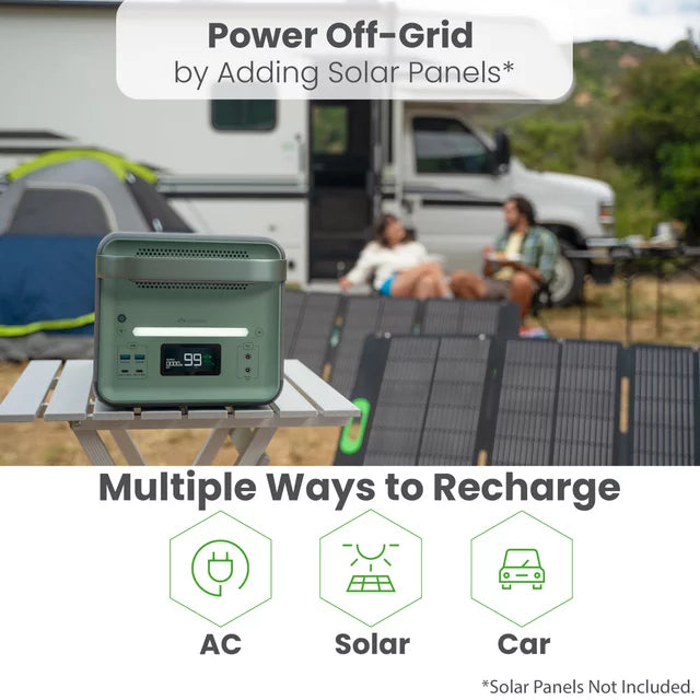 Yoshino B4000 SST New Solid-State Portable Power Station 2,611Wh, 4,000W Continuous