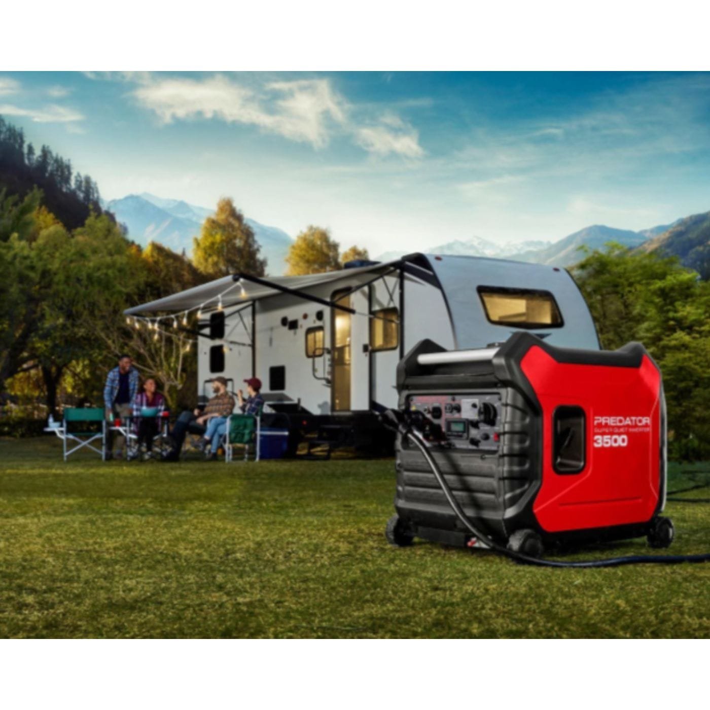 Predator 3500 Watt SUPER QUIET Inverter Generator with CO SECURE Technology