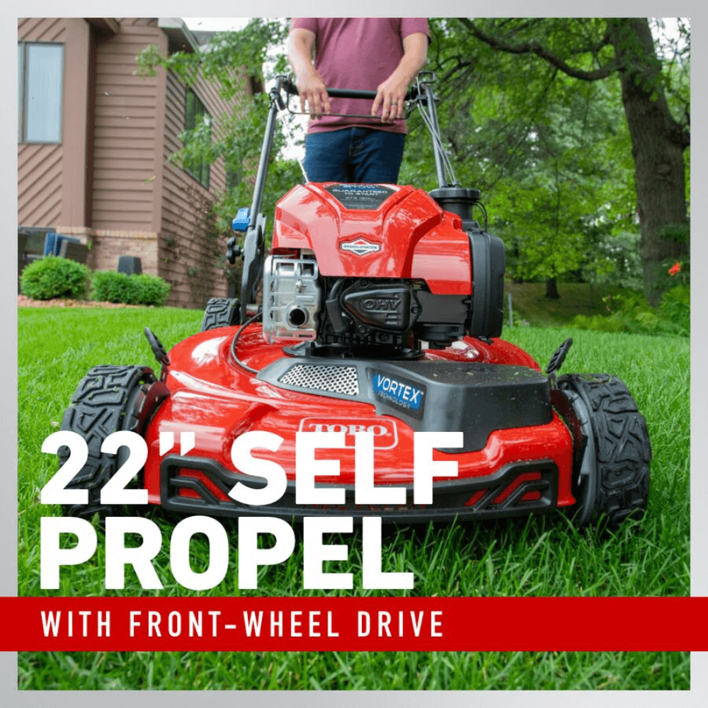 Toro 22 in. (56cm) Recycler Self-Propel w/SmartStow Gas Lawn Mower