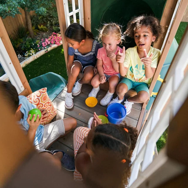 Kidkraft Skyway Resort Wooden Swing Set